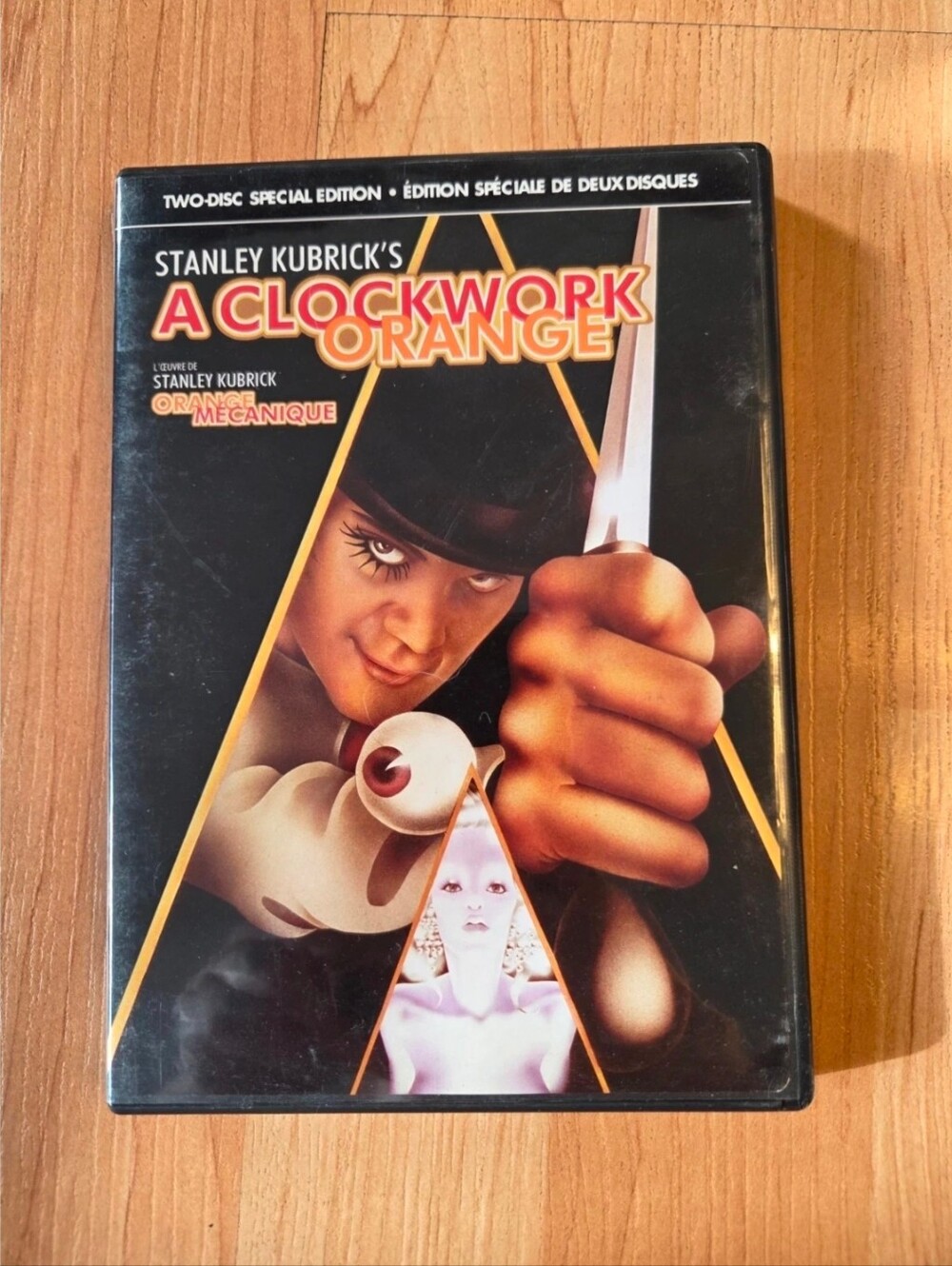 A Clockwork Orange two-disc special edition DVD